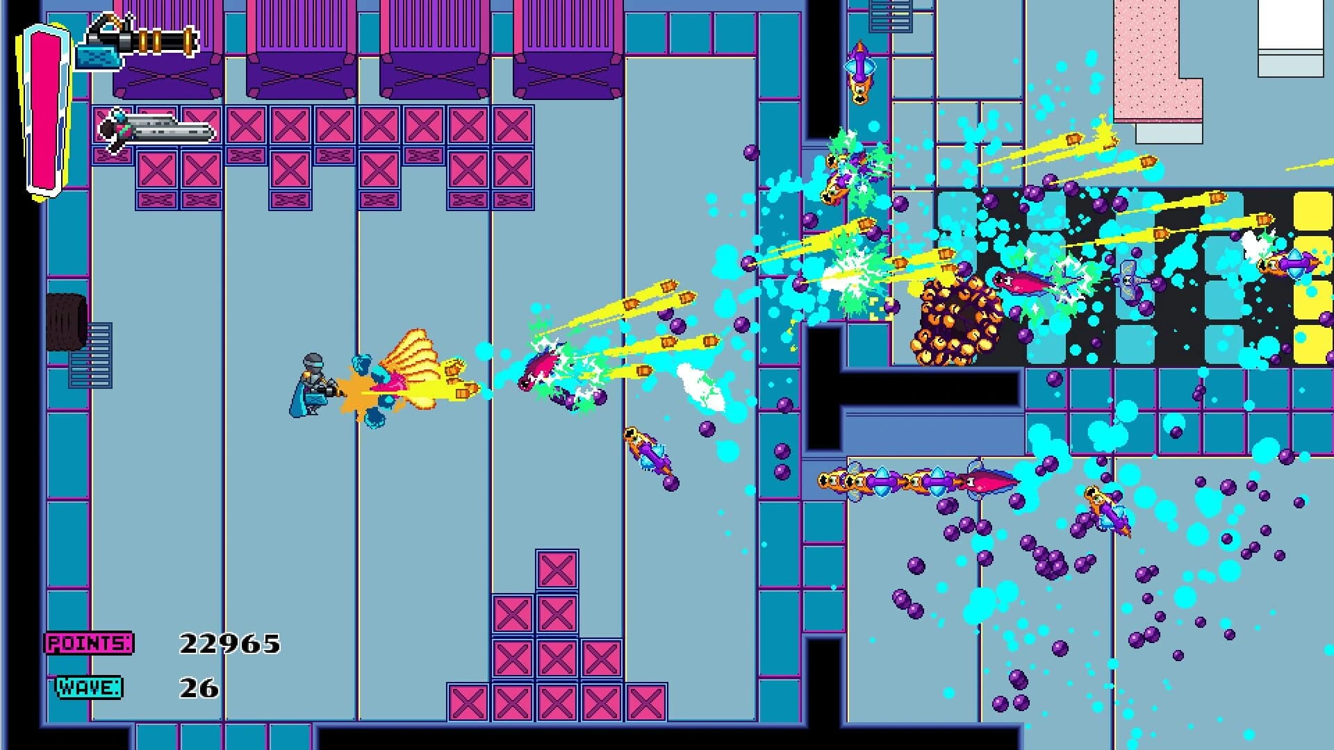 Zyxia: Neon Termination screenshot 1