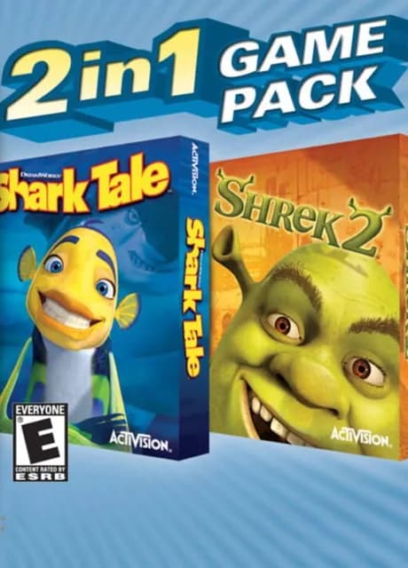 2 in 1 Game Pack: DreamWorks' Shark Tale + Shrek 2
