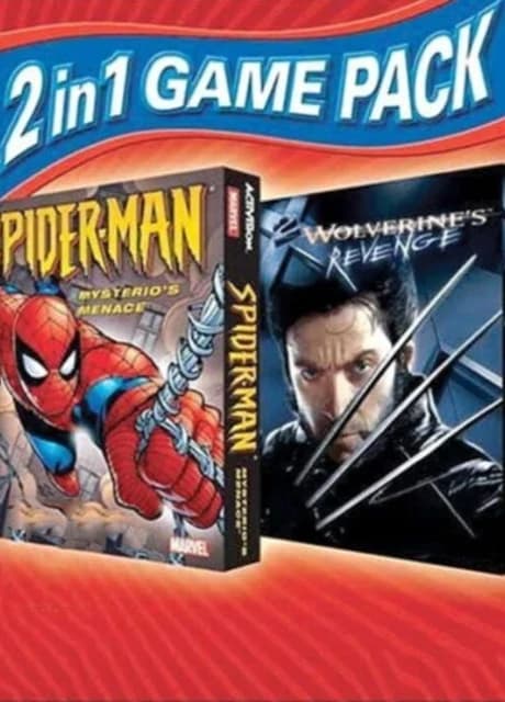 2 in 1 Game Pack I Spider-Man: Mysterio's Menace + X2: Wolverine's Revenge
