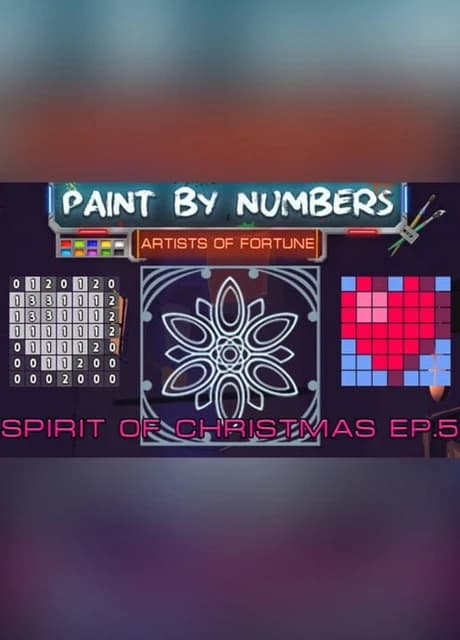 Artists of Fortune: Paint by Numbers! - Spirit of Christmas Ep. 5