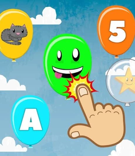 Balloon Pop for Toddlers & Kids: Learn Numbers, Letters, Colors & Animals
