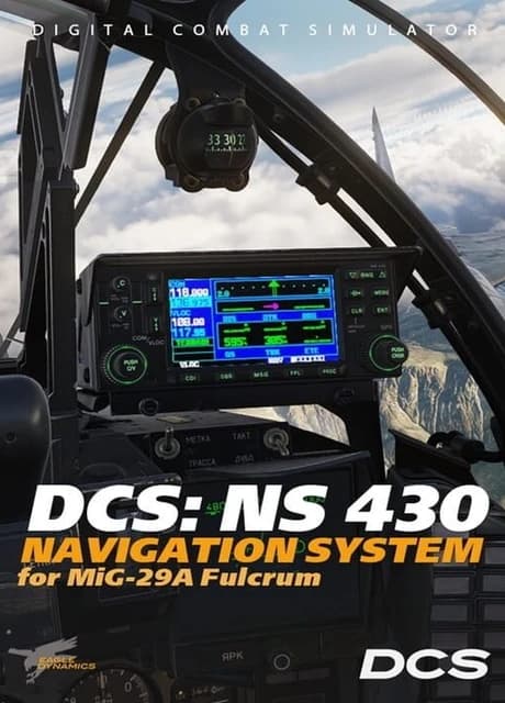 DCS World: NS 430 Navigation System for MiG-29A Cockpit