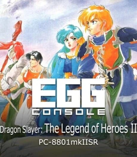 Eggconsole Dragon Slayer: The Legend of Heroes II PC-8801mkIISR