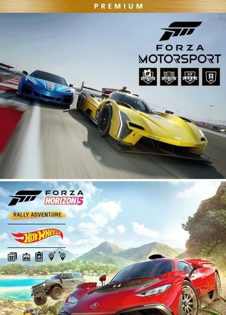 Forza Motorsport and Forza Horizon 5 Premium Editions Bundle