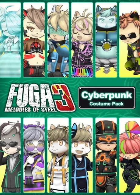 Fuga: Melodies of Steel 3 - Cyberpunk Costume Pack
