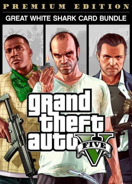 Grand Theft Auto V: Premium Edition & Great White Shark Card Bundle