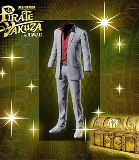Like a Dragon: Pirate Yakuza in Hawaii - Kazuma Kiryu Special Outfit