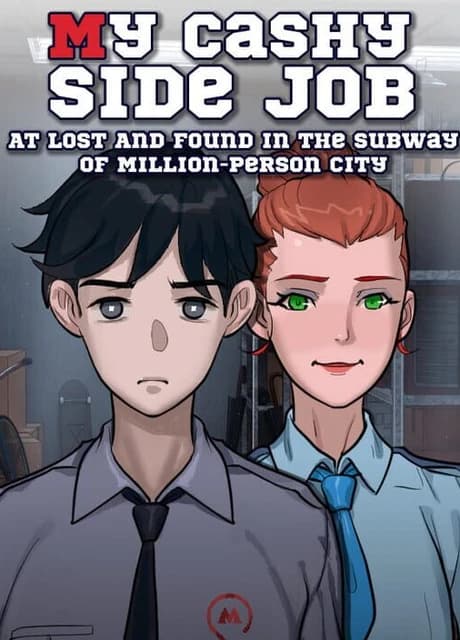 My Cashy Side Job at Lost&Found in the Subway of Million-Person City