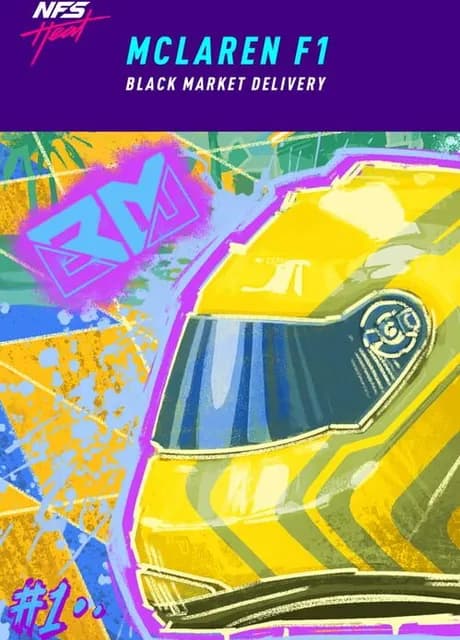 Need for Speed: Heat - McLaren F1 Black Market Delivery