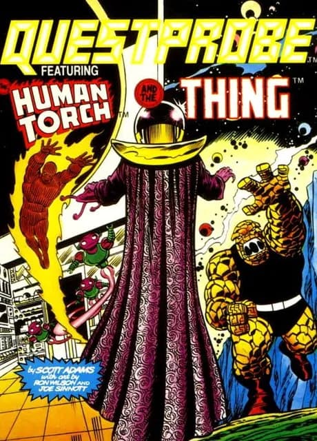 Questprobe featuring Human Torch and the Thing