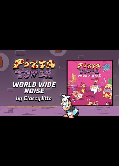Rift of the NecroDancer: Pizza Tower - "World Wide Noise"