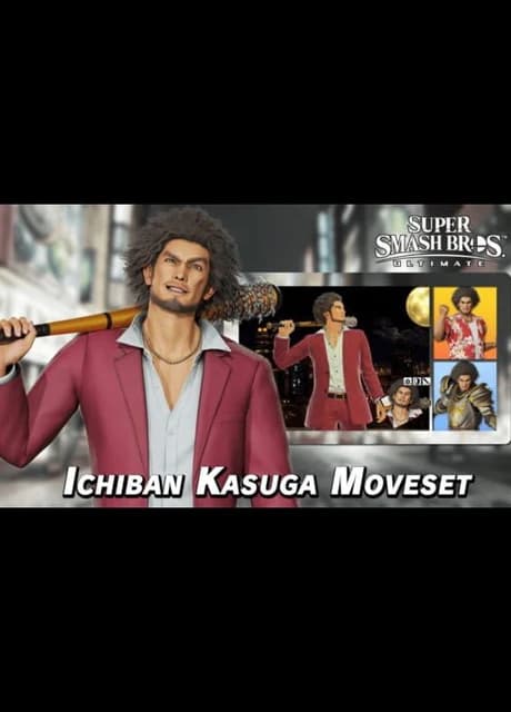 Super Smash Bros. Ultimate: Ichiban Kasuga Moveset (Yakuza)