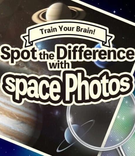 Train Your Brain! Spot the Difference With Space Photos