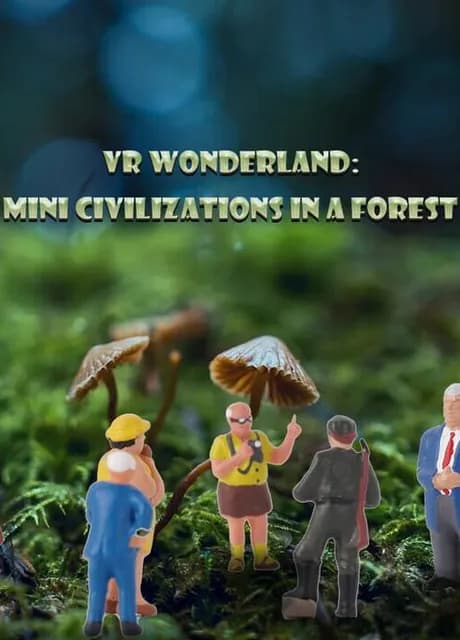 VR Wonderland: mini civilizations in a forest