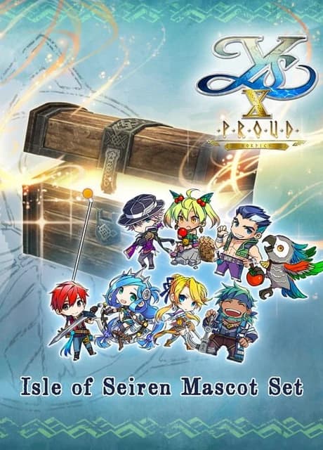 Ys X: Proud Nordics - Isle of Seiren Mascot Set